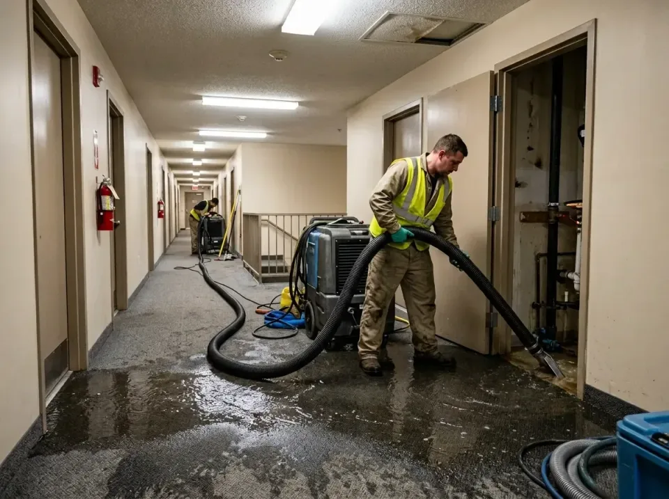 multi-unit-apartment-hallway-f-005 — frequently asked questions, Emergency Burst Pipe Water Extraction & Removal in South Tu…